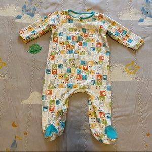 Zutano footed bodysuit